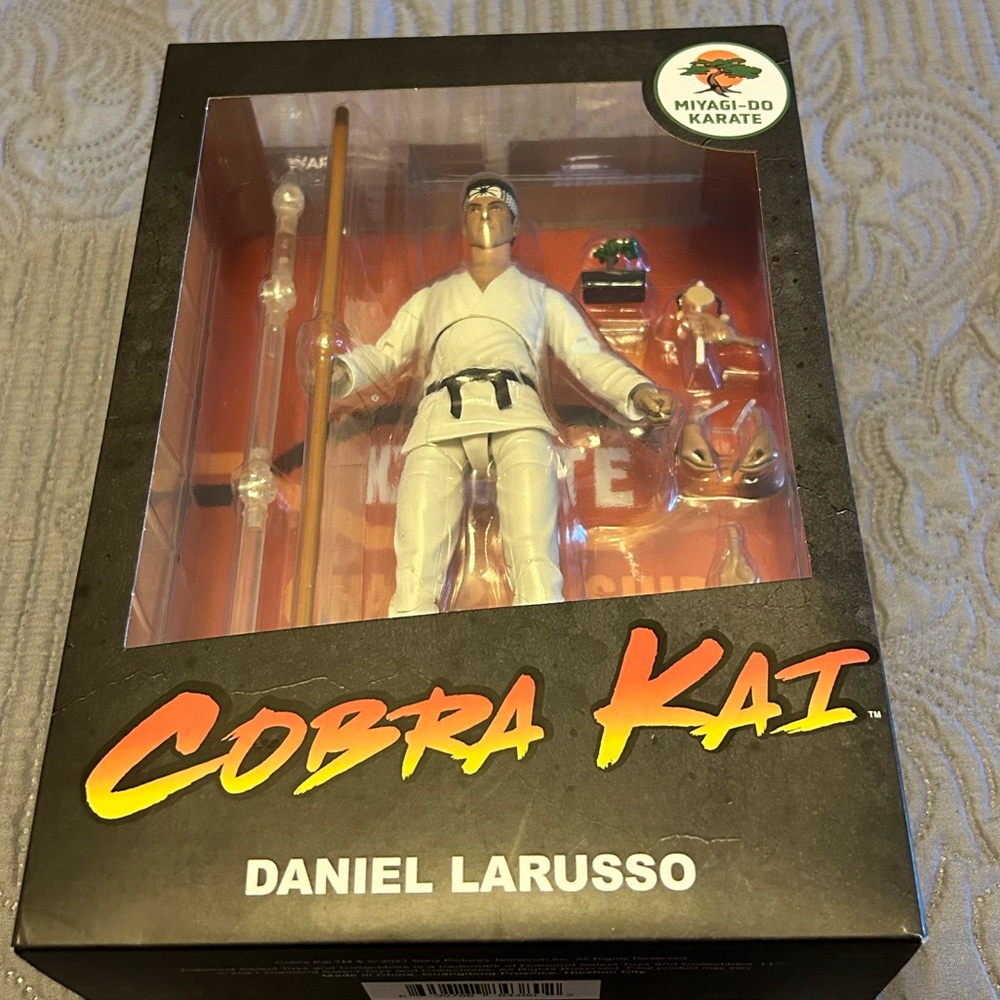 COPY - DANIEL LARUSSO, JOHNNY LAWRENCE & JOHN KREESE (SERIES 1) DELUXE ACTION F…